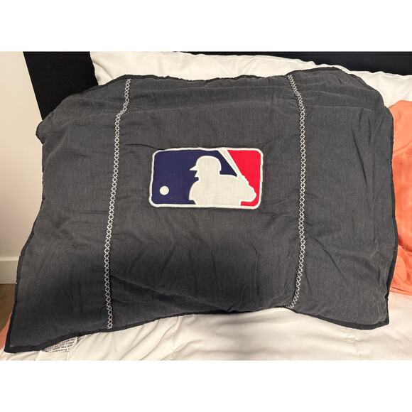 Pottery Barn Teen MLB Baseball Pillow Sham ⚾ Organic Cotton Sports Decor - Picture 3 of 11